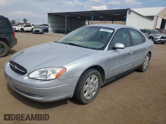 2000 Ford Taurus SE with VIN 1FAFP53U6YG111341, listed as a Copart auction lot 70696814 with 98,033 mi miles and Clean Title. Bid and sale history available at DreamBid. Image 1.