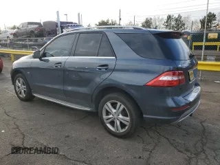 2012 Mercedes-Benz M with VIN 4JGDA5HB8CA046879, listed as a Copart auction lot 48428245 with 97,369 mi miles and Salvage Title. Bid and sale history available at carsss.com. Image 2.