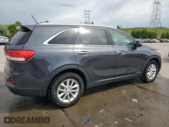 2017 Kia Sorento LX with VIN 5XYPGDA52HG329963, listed as a Copart auction lot 60713405 with 97,027 mi miles and Clean title. Bid and sale history available at DreamBid. Image 3.