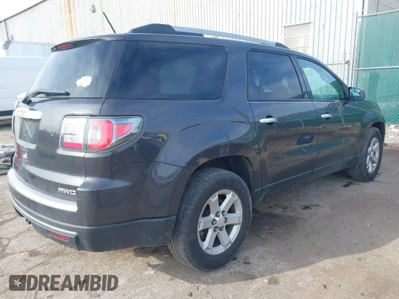 2013 GMC Acadia SLE with VIN 1GKKVNED5DJ126037, listed as a IAAI auction lot 41868168 with 148,221 mi miles and . Bid and sale history available at carsss.com. Image 4.