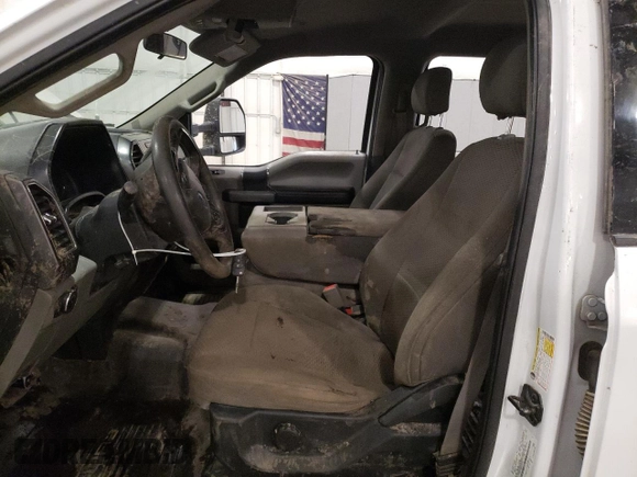 2019 Ford Super Duty F-250 SRW XL with VIN 1FT7W2BT0KED75716, listed as a Copart auction lot 47306715 with 0 mi miles and Salvage Title. Bid and sale history available at carsss.com. Image 7.