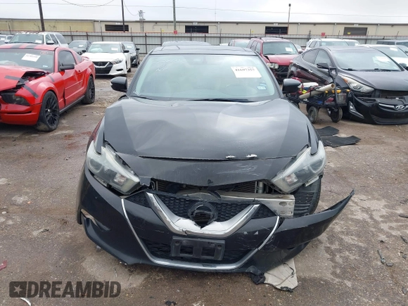 2016 Nissan Maxima S with VIN 1N4AA6AP9GC435386, listed as a IAAI auction lot 41697357 with 101,631 mi miles and . Bid and sale history available at DreamBid. Image 12.
