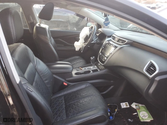 2020 Nissan Murano Platinum with VIN 5N1AZ2DS4LN147944, listed as a Copart auction lot 87850835 with 0 mi miles and Salvage Title. Bid and sale history available at carsss.com. Image 7.
