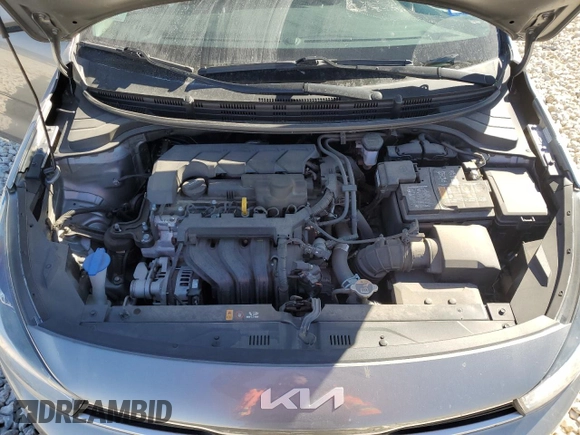 2022 Kia Rio S with VIN 3KPA24ADXNE477511, listed as a Copart auction lot 48555265 with 32,147 mi miles and Salvage Title. Bid and sale history available at carsss.com. Image 12.