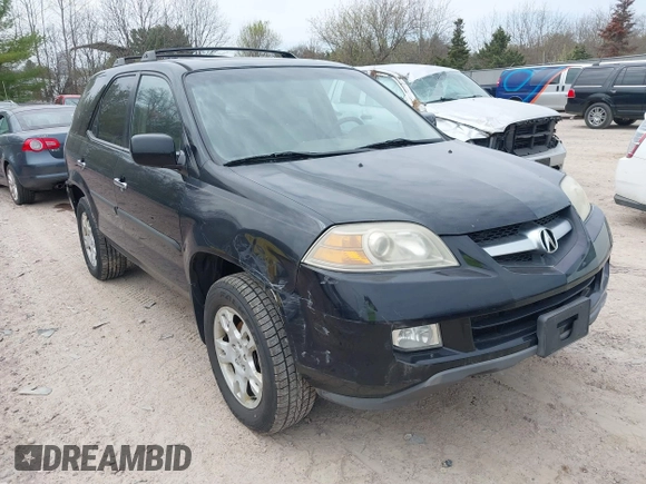2004 Acura MDX Touring Pkg with VIN 2HNYD18694H551917, listed as a IAAI auction lot 42130100 with 207,699 mi miles. Bid and sale history available at carsss.com. Image 1.