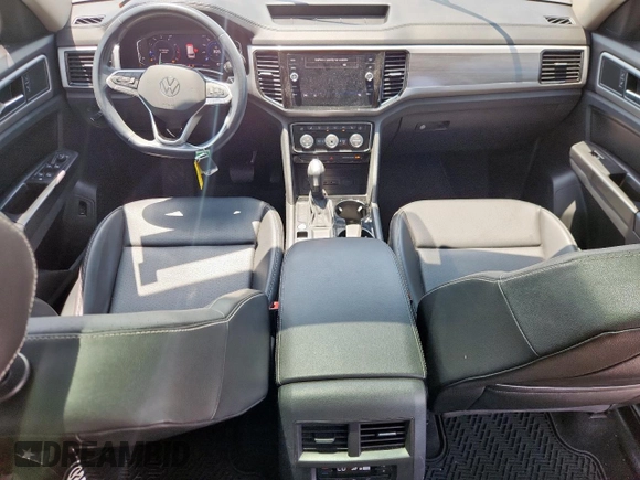 2021 Volkswagen Atlas SEL with VIN 1V2ER2CA5MC523416, listed as a Copart auction lot 59365685 with 80,297 mi miles and Salvage title. Bid and sale history available at DreamBid. Image 8.