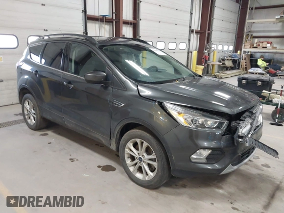 2017 Ford Escape SE with VIN 1FMCU0G92HUE10708, listed as a IAAI auction lot 41866527 with 52,370 mi miles. Bid and sale history available at carsss.com. Image 1.