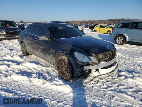 2011 Mercedes-Benz E 350 Luxury with VIN WDDHF5GB5BA464202, listed as a Copart auction lot 83943074 with 121,275 mi miles and Salvage Title. Bid and sale history available at DreamBid. Image 4.