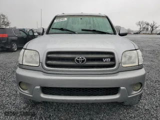 2001 Toyota Sequoia SR5 with VIN 5TDZT34A01S024249, listed as a Copart auction lot 42493465 with 174,587 mi miles and Salvage Title. Bid and sale history available at carsss.com. Image 5.