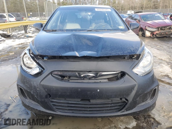 2014 Hyundai Accent GS with VIN KMHCT5AE8EU165981, listed as a Copart auction lot 88090345 with 160,648 mi miles and Salvage title. Bid and sale history available at DreamBid. Image 5.