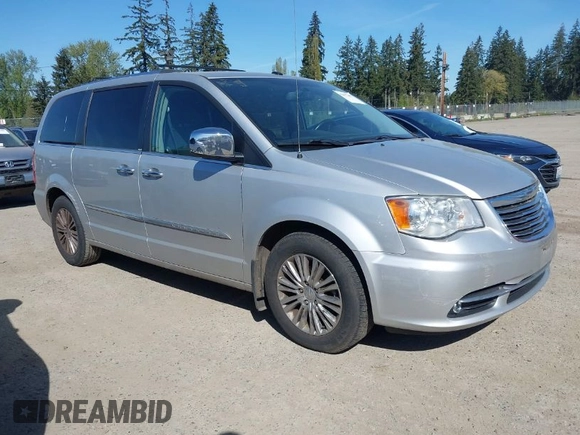 2011 Chrysler Town & Country Limited with VIN 2A4RR6DG4BR667311, listed as a IAAI auction lot 42057487 with 93,628 mi miles. Bid and sale history available at carsss.com. Image 1.