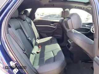 2023 Audi e-tron Premium with VIN WA1AAAGE8PB011507, listed as a Copart auction lot 57756184 with 8,497 mi miles and Clean Title. Bid and sale history available at DreamBid. Image 10.
