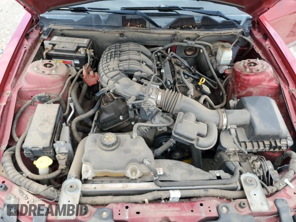 2013 Ford Mustang V6 with VIN 1ZVBP8AM7D5254718, listed as a Copart auction lot 59052175 with 145,261 mi miles and Salvage title. Bid and sale history available at DreamBid. Image 11.