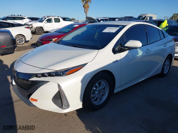 2020 Toyota Prius Prime LE with VIN JTDKARFP5L3145861, listed as a IAAI auction lot 41808638 with 83,362 mi miles. Bid and sale history available at carsss.com. Image 17.