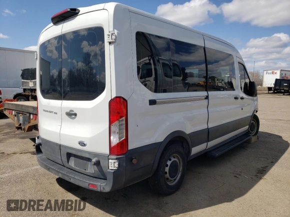 2018 Ford Transit Passenger XL with VIN 1FBAX2CM2JKA68997, listed as a Copart auction lot 50239175 with 201,545 mi miles and Clean title. Bid and sale history available at DreamBid. Image 3.