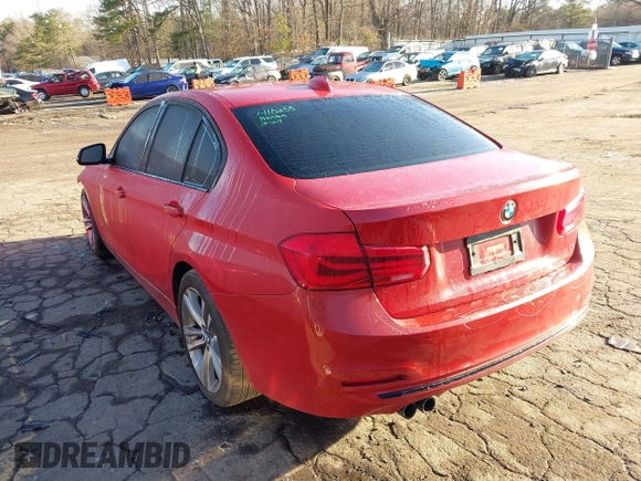 2016 BMW 3 Series 328i with VIN WBA8E9G5XGNT86446, listed as a IAAI auction lot 41759065 with 62,976 mi miles. Bid and sale history available at carsss.com. Image 3.