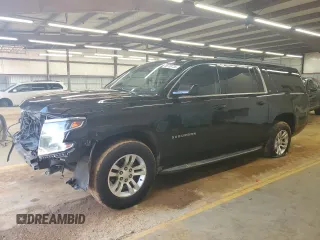 2015 Chevrolet Suburban LT z VIN 1GNSKJKC2FR744694, wystawiony jako Copart lot #56769735 z przebiegiem 125 944 mil mil oraz Szkoda całkowita • Salvage title. Historia ofert i sprzedaży dostępna na DreamBid. Obrazek 1.