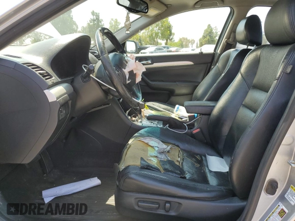 2006 Acura TSX with VIN JH4CL96866C021639, listed as a Copart auction lot 65095115 with 226,384 mi miles and Salvage title. Bid and sale history available at DreamBid. Image 7.