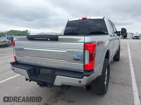 2017 Ford F-250 Lariat with VIN 1FT7W2BT0HED15184, listed as a IAAI auction lot 42133773 with 88,679 mi miles and . Bid and sale history available at DreamBid. Image 4.
