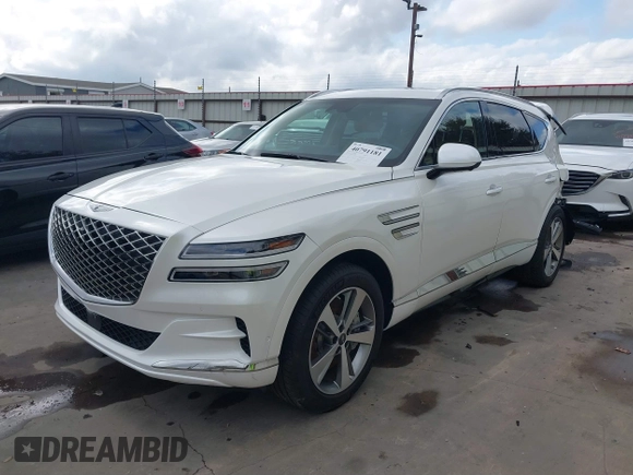 2023 Genesis GV80 with VIN KMUHBDSB2PU105268, listed as a IAAI auction lot 40791181 with 21,569 mi miles and . Bid and sale history available at DreamBid. Image 18.
