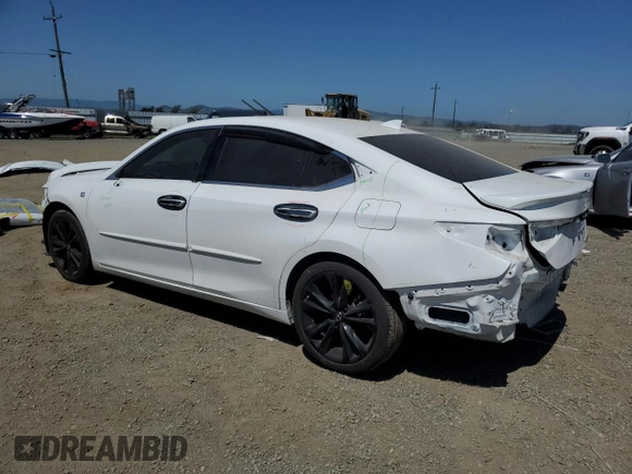 2022 Lexus ES 350 F Sport with VIN 58AGZ1B13NU112893, listed as a Copart auction lot 52641455 with 52,403 mi miles and Salvage title. Bid and sale history available at DreamBid. Image 2.
