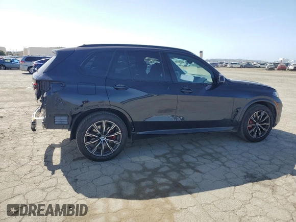 2025 BMW X5 xDrive40i z VIN 5UX23EU09S9Y91362, wystawiony jako Copart lot #54255185 z przebiegiem 2 259 mil mil oraz Szkoda całkowita • Salvage title. Historia ofert i sprzedaży dostępna na DreamBid. Obrazek 3.