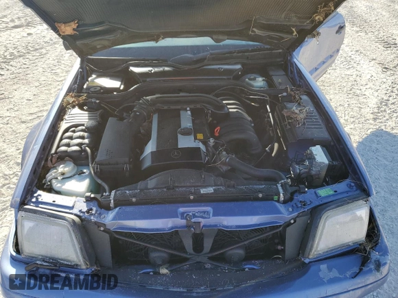 1997 Mercedes-Benz SL 500 z VIN WDBFA63F1VF152883, wystawiony jako Copart lot #77570524 z przebiegiem Nie podano mil oraz Szkoda całkowita • Salvage title. Historia ofert i sprzedaży dostępna na DreamBid. Obrazek 11.