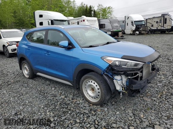 2018 Hyundai Tucson SEL with VIN KM8J3CA41JU649021, listed as a Copart auction lot 59164485 with 141,000 mi miles and Clean title. Bid and sale history available at DreamBid. Image 4.