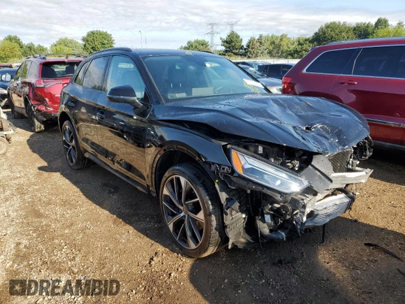 2023 Audi SQ5 Premium Plus with VIN WA1B4BFY0P2149913, listed as a Copart auction lot 67395464 with 10,207 mi miles and Salvage Title. Bid and sale history available at DreamBid. Image 4.