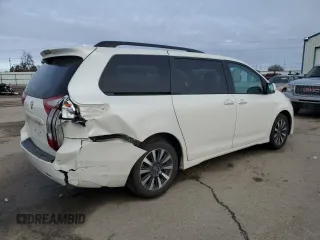 2018 Toyota Sienna XLE with VIN 5TDDZ3DC7JS198250, listed as a Copart auction lot 45917405 with 119,381 mi miles and Salvage Title. Bid and sale history available at carsss.com. Image 3.