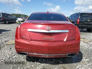 2014 Cadillac CTS Luxury RWD with VIN 1G6AR5SX4E0141455, listed as a Copart auction lot 48504305 with Not Provided miles and Salvage Title. Bid and sale history available at carsss.com. Image 6.