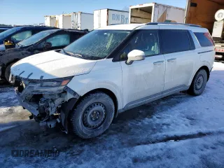 2024 Kia Carnival EX with VIN KNDNC5H38R6403890, listed as a Copart auction lot 45228015 with 34,416 mi miles and Salvage Title. Bid and sale history available at carsss.com. Image 1.