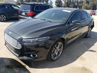 2014 Ford Fusion Titanium with VIN 3FA6P0K92ER317020, listed as a Copart auction lot 52137895 with 76,223 mi miles and Salvage Title. Bid and sale history available at carsss.com. Image 1.