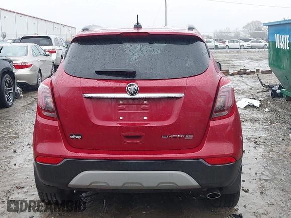 2019 Buick Encore Preferred with VIN KL4CJESBXKB839709, listed as a IAAI auction lot 41473778 with 87,383 mi miles and . Bid and sale history available at DreamBid. Image 16.