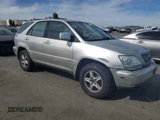 2001 Lexus RX 300 with VIN JTJHF10U410214188, listed as a Copart auction lot 75547664 with 217,418 mi miles and Salvage Title. Bid and sale history available at carsss.com. Image 4.