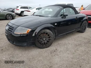 2005 Audi TT with VIN TRUTC28N551009655, listed as a Copart auction lot 75280194 with 0 mi miles and Salvage Title. Bid and sale history available at carsss.com. Image 1.