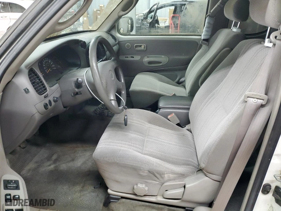 2002 Toyota Tundra SR5 with VIN 5TBRN34122S237031, listed as a Copart auction lot 85034004 with 158,925 mi miles and Salvage Title. Bid and sale history available at carsss.com. Image 7.