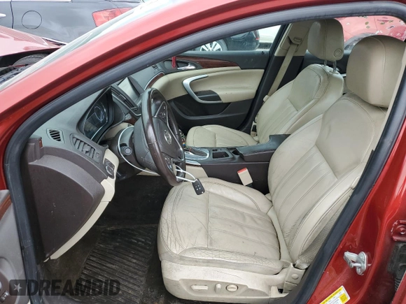 2015 Buick Regal Premium I with VIN 2G4GN5EX4F9137486, listed as a Copart auction lot 58920515 with 112,300 mi miles and Clean title. Bid and sale history available at DreamBid. Image 7.