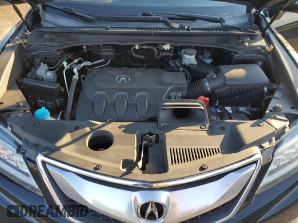 2017 Acura RDX with VIN 5J8TB4H36HL027020, listed as a Copart auction lot 86975734 with 104,166 mi miles and Salvage Title. Bid and sale history available at carsss.com. Image 12.