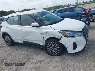 2021 Nissan Kicks SV with VIN 3N1CP5CV1ML482759, listed as a IAAI auction lot 42022796 with 73,303 mi miles and . Bid and sale history available at DreamBid. Image 6.