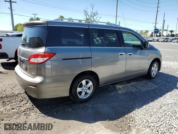2014 Nissan Quest S with VIN JN8AE2KP2E9106372, listed as a Copart auction lot 48305695 with 95,367 mi miles and Salvage Title. Bid and sale history available at carsss.com. Image 3.