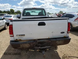 2007 Ford F-250 XL with VIN 1FTNF21577EA03016, listed as a Copart auction lot 65727204 with 132,073 mi miles and Salvage Title. Bid and sale history available at DreamBid. Image 6.