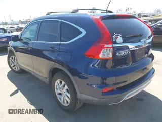 2015 Honda CR-V EX-L with VIN 2HKRM3H71FH549832, listed as a IAAI auction lot 42024750 with 125,734 mi miles. Bid and sale history available at carsss.com. Image 3.