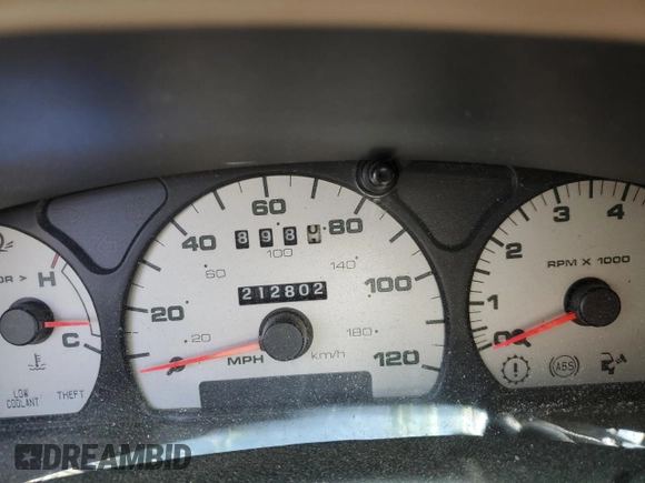 2003 Ford Taurus SEL Deluxe with VIN 1FAHP56SX3G199970, listed as a Copart auction lot 53042795 with 212,802 mi miles and Salvage Title. Bid and sale history available at DreamBid. Image 9.