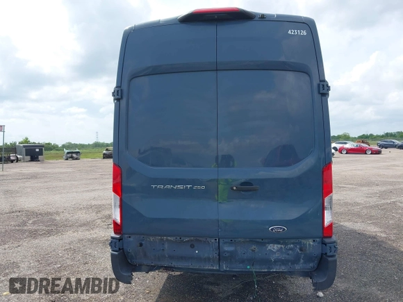 2020 Ford Transit Cargo with VIN 1FTBR3X83LKA48242, listed as a IAAI auction lot 42083835 with 74,963 mi miles. Bid and sale history available at carsss.com. Image 16.
