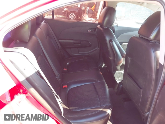 2014 Chevrolet Sonic LTZ with VIN 1G1JE5SH8E4125424, listed as a IAAI auction lot 41649065 with 161,914 mi miles. Bid and sale history available at carsss.com. Image 8.