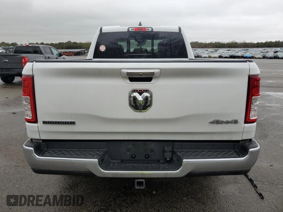 2020 Ram 1500 Big Horn with VIN 1C6RRFBG3LN394618, listed as a Copart auction lot 49051465 with 71,379 mi miles and Salvage Title. Bid and sale history available at carsss.com. Image 6.