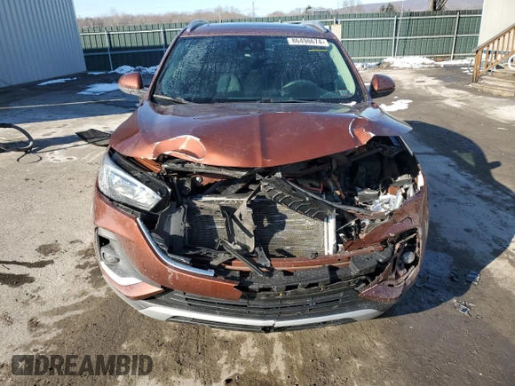 2021 Buick Encore GX Select with VIN KL4MMESLXMB093236, listed as a Copart auction lot 86498674 with 61,418 mi miles and Salvage title. Bid and sale history available at DreamBid. Image 5.