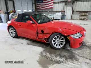 2006 BMW Z4 3.0si with VIN 4USBU535X6LW92089, listed as a Copart auction lot 73122204 with 105,502 mi miles and Salvage title. Bid and sale history available at DreamBid. Image 4.