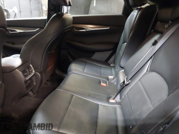 2024 Infiniti QX55 Luxe with VIN 3PCAJ5JRXRF105669, listed as a IAAI auction lot 42155781 with 17,556 mi miles and . Bid and sale history available at DreamBid. Image 8.
